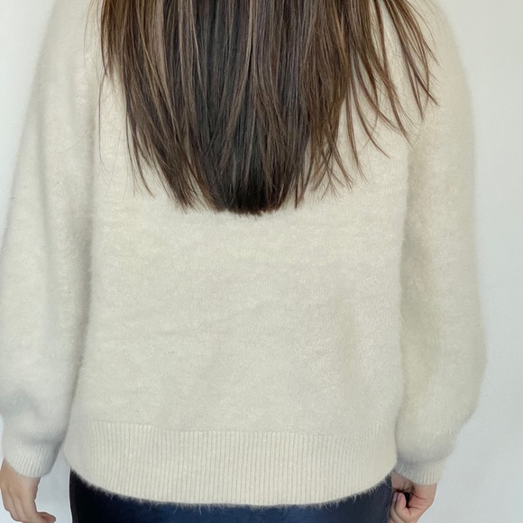 Princess Polly Cream Fuzzy Cardigan (XS/S) - Picture 4 of 5